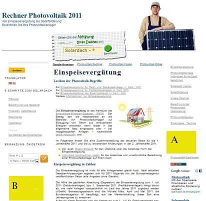 Werbung_auf_Rechner_PV | Photovoltaiksolarstrom